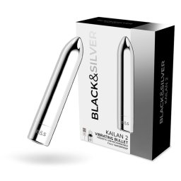 BLACK&SILVER - KAILAN 2 - ezst vibrl mgneses goly