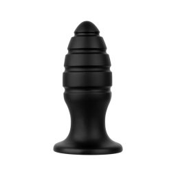 BUTTR Aftershock - fekete óriás anál plug haladóknak (23 cm)