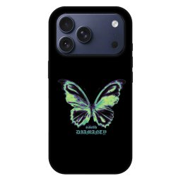Fashion Case MagSafe Apple iPhone 18 Pro - Diamanty Blue