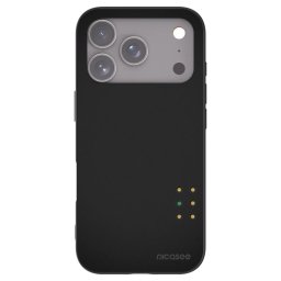 Fekete szilikon tok az alábbi mobiltelefonokra Apple iPhone 18 Pro - Pulse