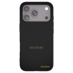 Fekete szilikon tok az alábbi mobiltelefonokra Apple iPhone 18 Pro - Discipline