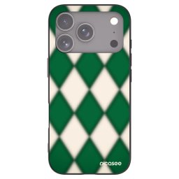 Fekete szilikon tok az alábbi mobiltelefonokra Apple iPhone 18 Pro - Emerald Diamond
