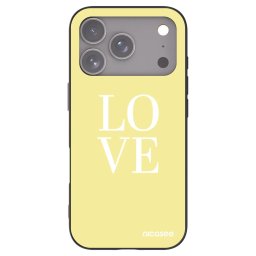 Fekete szilikon tok az alábbi mobiltelefonokra Apple iPhone 18 Pro - Love