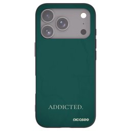 Fekete szilikon tok az alábbi mobiltelefonokra Apple iPhone 18 Pro - Addicted