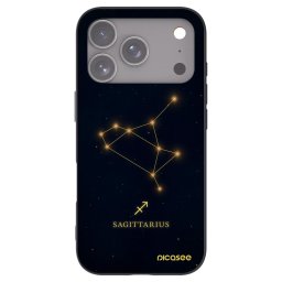 Fekete szilikon tok az alábbi mobiltelefonokra Apple iPhone 18 Pro - SAGITTARIUS