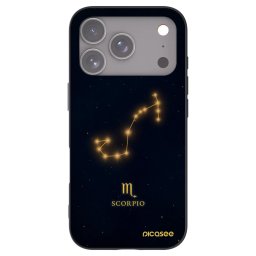 Fekete szilikon tok az alábbi mobiltelefonokra Apple iPhone 18 Pro - SCORPIO