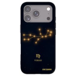 Fekete szilikon tok az alábbi mobiltelefonokra Apple iPhone 18 Pro - VIRGO