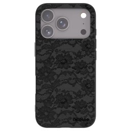 Fekete szilikon tok az alábbi mobiltelefonokra Apple iPhone 18 Pro - Dark Elegance