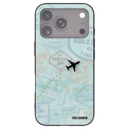 Fekete szilikon tok az alábbi mobiltelefonokra Apple iPhone 18 Pro - FLIGHT PATH