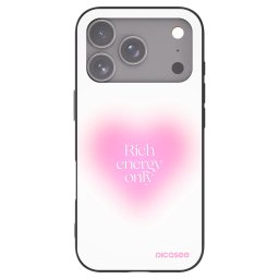 Fekete szilikon tok az alábbi mobiltelefonokra Apple iPhone 18 Pro - Rich Energy
