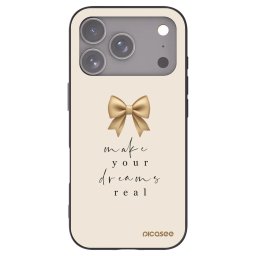 Fekete szilikon tok az alábbi mobiltelefonokra Apple iPhone 18 Pro - Golden Dream
