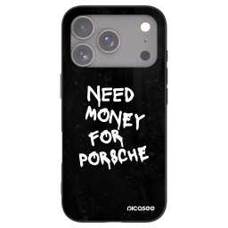 Fekete szilikon tok az alábbi mobiltelefonokra Apple iPhone 18 Pro - Black Dollar