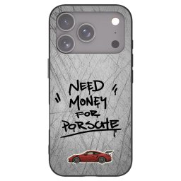 Fekete szilikon tok az alábbi mobiltelefonokra Apple iPhone 18 Pro - Grey Drift