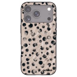 Fekete szilikon tok az alábbi mobiltelefonokra Apple iPhone 18 Pro - Inked
