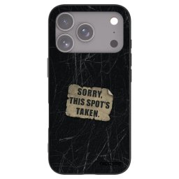 Fekete szilikon tok az alábbi mobiltelefonokra Apple iPhone 18 Pro - SORRY