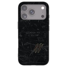 Fekete szilikon tok az alábbi mobiltelefonokra Apple iPhone 18 Pro - SCRATCH