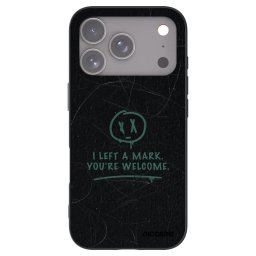 Fekete szilikon tok az alábbi mobiltelefonokra Apple iPhone 18 Pro - LEFT A MARK