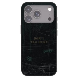Fekete szilikon tok az alábbi mobiltelefonokra Apple iPhone 18 Pro - DON´T TAG