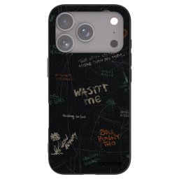 Fekete szilikon tok az alábbi mobiltelefonokra Apple iPhone 18 Pro - CONFESSION