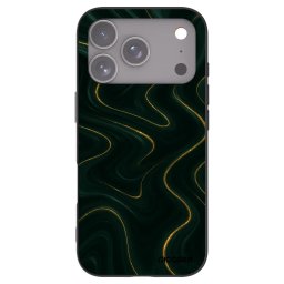 Fekete szilikon tok az alábbi mobiltelefonokra Apple iPhone 18 Pro - Vawes