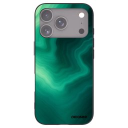Fekete szilikon tok az alábbi mobiltelefonokra Apple iPhone 18 Pro - Malachite