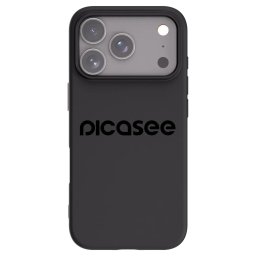 Fekete szilikon tok az alábbi mobiltelefonokra Apple iPhone 18 Pro - Picasee - new logo - black