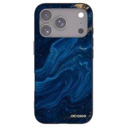 Fekete szilikon tok az alábbi mobiltelefonokra Apple iPhone 18 Pro - Blue