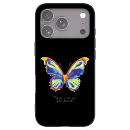 Fekete szilikon tok az alábbi mobiltelefonokra Apple iPhone 18 Pro - Diamanty Black