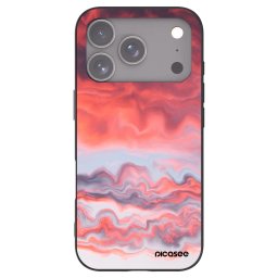 Fekete szilikon tok az alábbi mobiltelefonokra Apple iPhone 18 Pro - Sunset