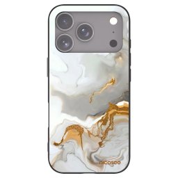 Fekete szilikon tok az alábbi mobiltelefonokra Apple iPhone 18 Pro - Her