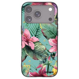Fekete szilikon tok az alábbi mobiltelefonokra Apple iPhone 18 Pro - Hawaii