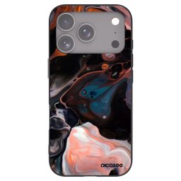 Fekete szilikon tok az alábbi mobiltelefonokra Apple iPhone 18 Pro - Cream