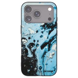 Fekete szilikon tok az alábbi mobiltelefonokra Apple iPhone 18 Pro - Organic blue