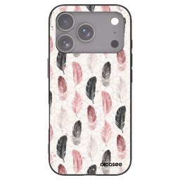 Fekete szilikon tok az alábbi mobiltelefonokra Apple iPhone 18 Pro - Feather 2