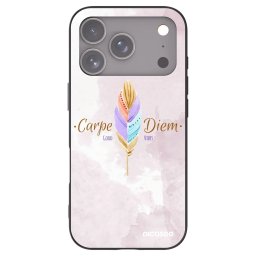 Fekete szilikon tok az alábbi mobiltelefonokra Apple iPhone 18 Pro - Carpe Diem