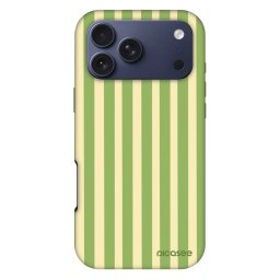Fashion Case MagSafe Apple iPhone 18 Pro Max - Lines Matcha