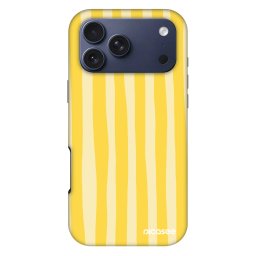 Fashion Case MagSafe Apple iPhone 18 Pro Max - Lines lemon