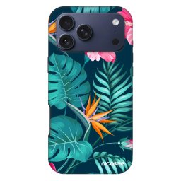 Fashion Case MagSafe Apple iPhone 18 Pro Max - Pink Monstera
