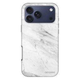 Fashion Case MagSafe Apple iPhone 18 Pro Max - White marble