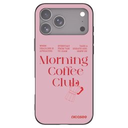 Fekete szilikon tok az alábbi mobiltelefonokra Apple iPhone 18 Pro Max - Morning