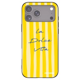 Fekete szilikon tok az alábbi mobiltelefonokra Apple iPhone 18 Pro Max - Ladolcevita