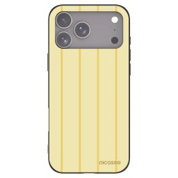Fekete szilikon tok az alábbi mobiltelefonokra Apple iPhone 18 Pro Max - Liquid sunshine