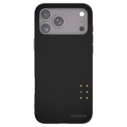 Fekete szilikon tok az alábbi mobiltelefonokra Apple iPhone 18 Pro Max - Pulse