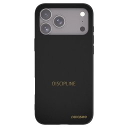 Fekete szilikon tok az alábbi mobiltelefonokra Apple iPhone 18 Pro Max - Discipline