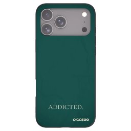 Fekete szilikon tok az alábbi mobiltelefonokra Apple iPhone 18 Pro Max - Addicted