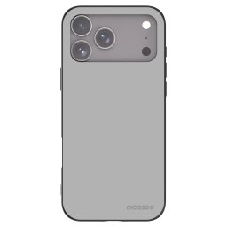 Fekete szilikon tok az alábbi mobiltelefonokra Apple iPhone 18 Pro Max - Stone