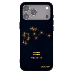 Fekete szilikon tok az alábbi mobiltelefonokra Apple iPhone 18 Pro Max - AQUARIUS