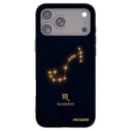 Fekete szilikon tok az alábbi mobiltelefonokra Apple iPhone 18 Pro Max - SCORPIO