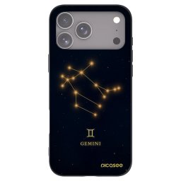 Fekete szilikon tok az alábbi mobiltelefonokra Apple iPhone 18 Pro Max - GEMINI