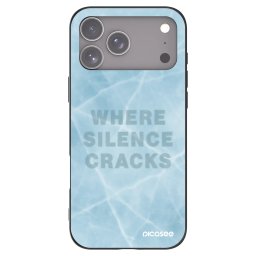 Fekete szilikon tok az alábbi mobiltelefonokra Apple iPhone 18 Pro Max - SILENCE